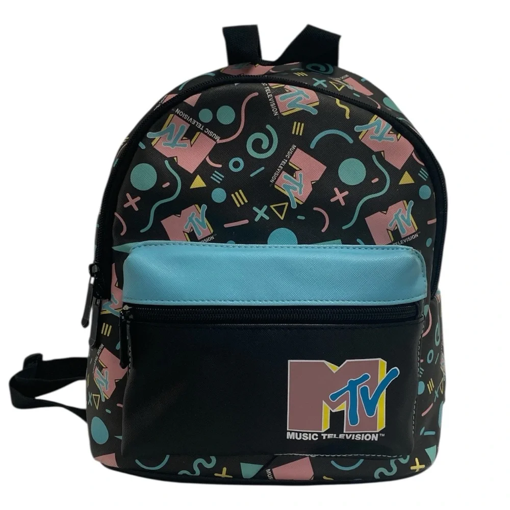 MTV Vinyl Mini Backpack - Great Condition